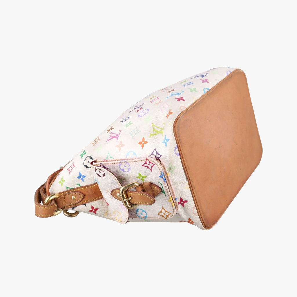 Louis Vuitton Petit Noe Blanc Monogram Multicolor — view 7