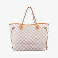 Louis Vuitton Neverfull MM Azur Damier Canvas