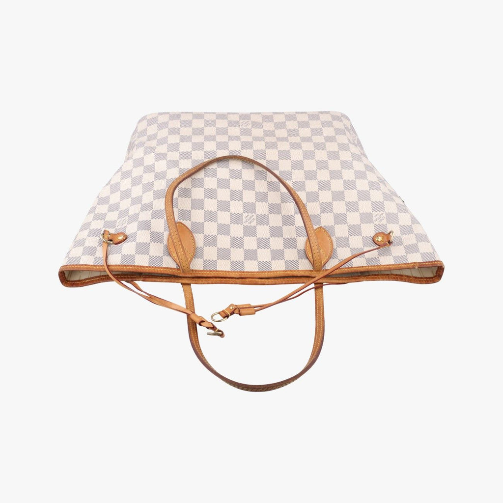 Louis Vuitton Neverfull MM Azur Damier Canvas — view 8