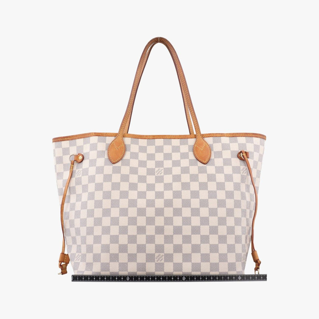 Louis Vuitton Neverfull MM Azur Damier Canvas — view 2