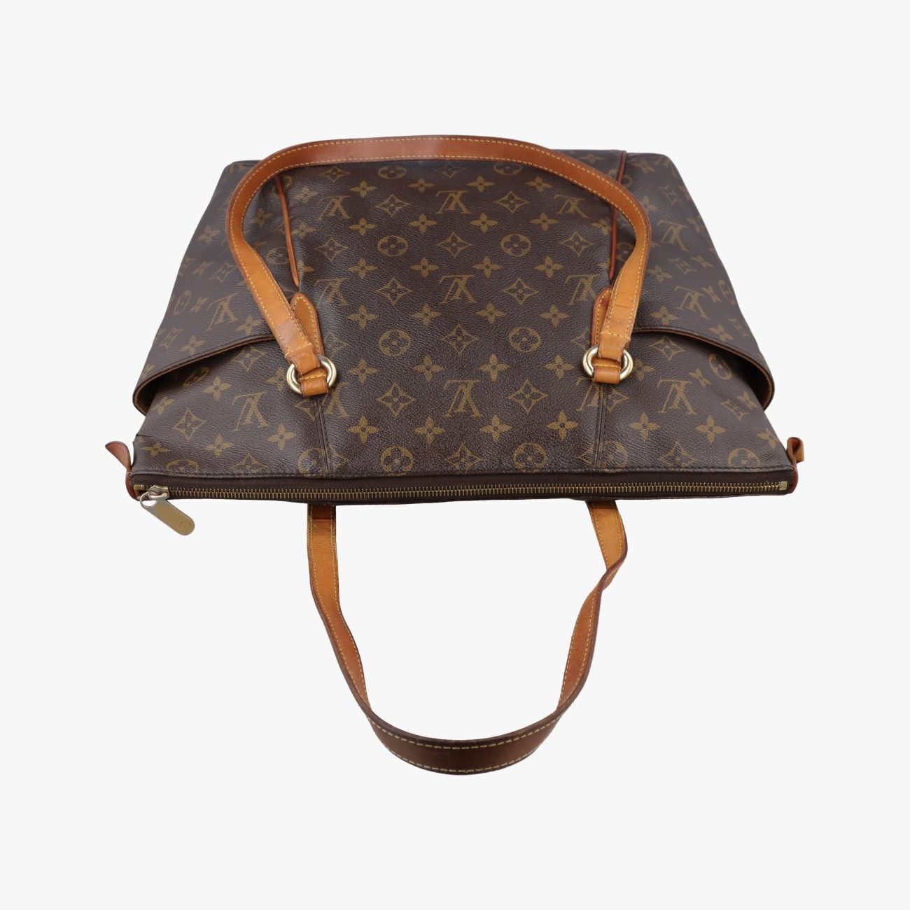 Louis Vuitton Totally MM Monogram Brown Canvas Handbag — view 8