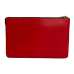 Fendi Clutch Bugs Red Black Leather — view 3