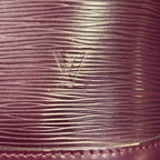 Louis Vuitton Epi Alma PM Handbag Leather Purple AA — view 7