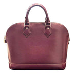 Louis Vuitton Epi Alma PM Handbag Leather Purple AA — view 2