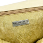 Bottega Veneta Shoulder Bag Ivory Silver Intrecciato Leather — view 8