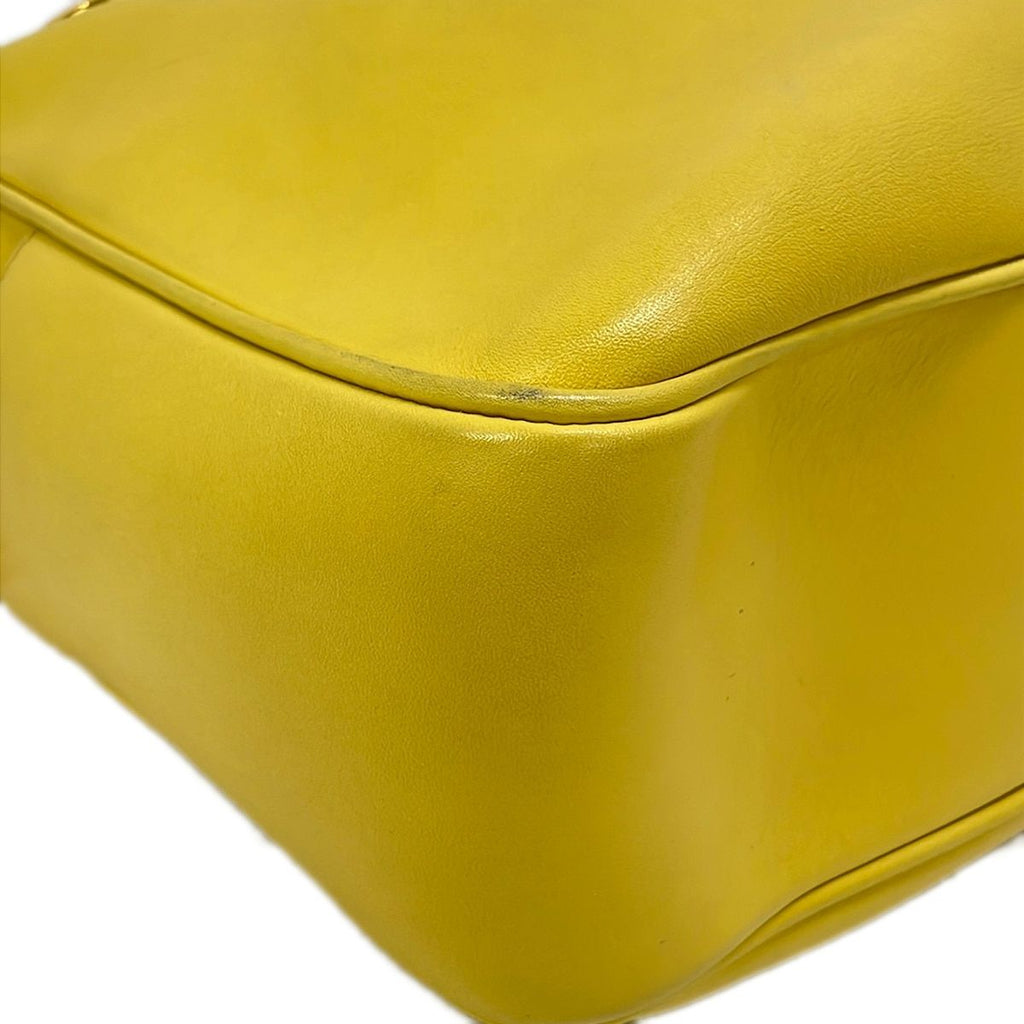 Gucci Shoulder Bag 001 23 Yellow Gold Bamboo Leather — view 6