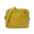 Gucci Shoulder Bag 001 23 Yellow Gold Bamboo Leather