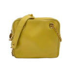 Gucci Shoulder Bag 001 23 Yellow Gold Bamboo Leather