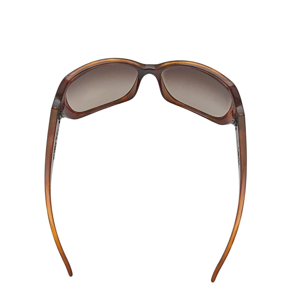 Chanel Sunglasses CC Logo Tortoiseshell Pattern Brown Eyewear — view 7