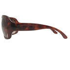 Chanel Sunglasses CC Logo Tortoiseshell Pattern Brown Eyewear — view 4