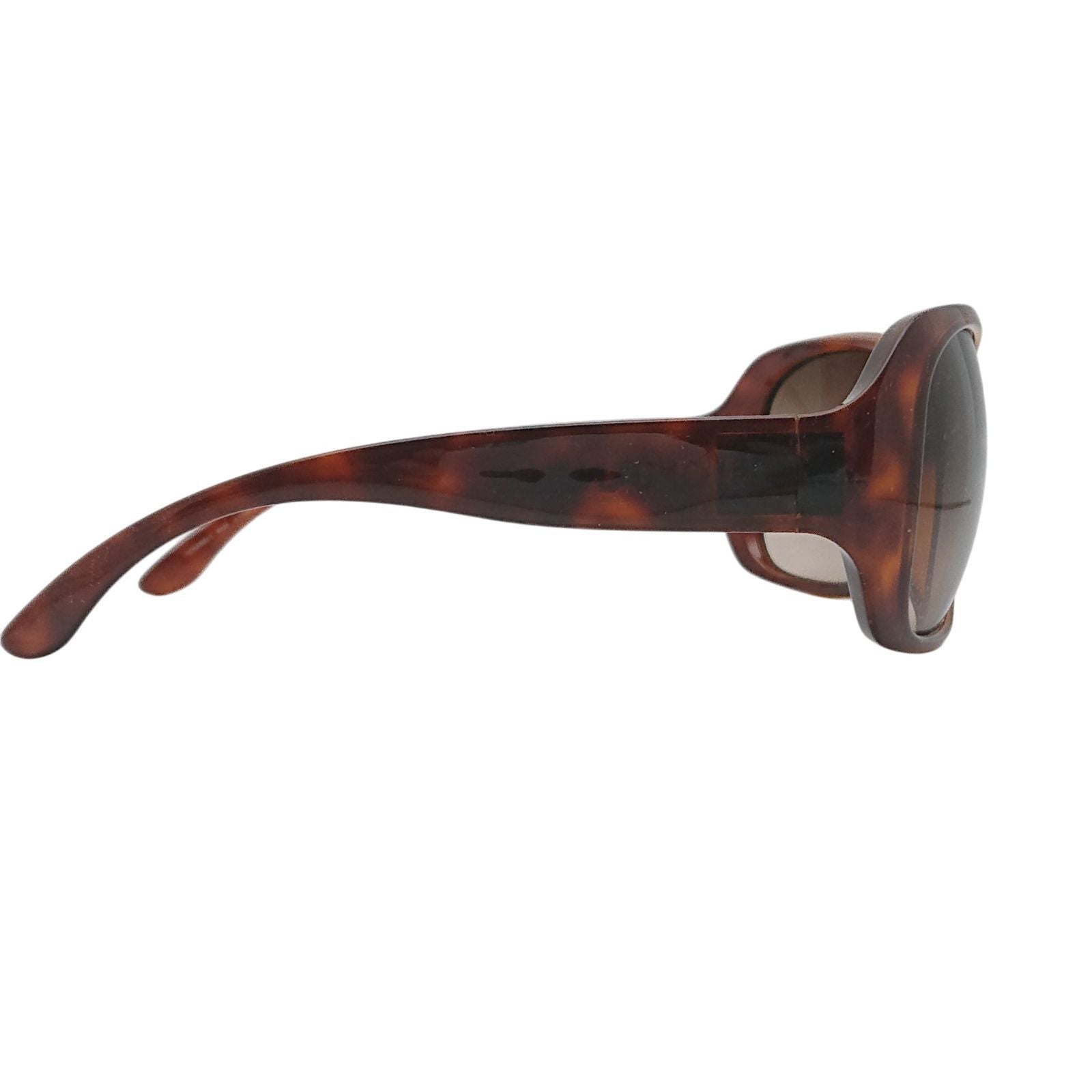 Chanel Sunglasses CC Logo Tortoiseshell Pattern Brown Eyewear — view 6