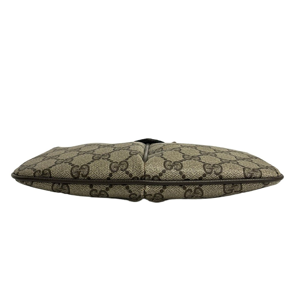 Gucci Shoulder Bag Sherry Line GG Supreme 904.02.047 Dark Brown Beige Dark — view 5