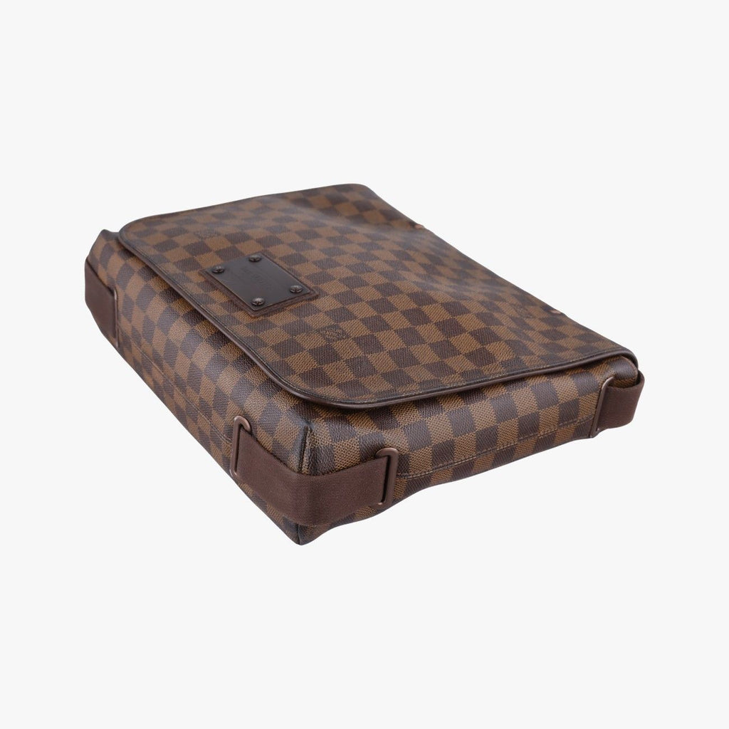 Louis Vuitton Brooklyn MM Ebene Damier Canvas Tote — view 4