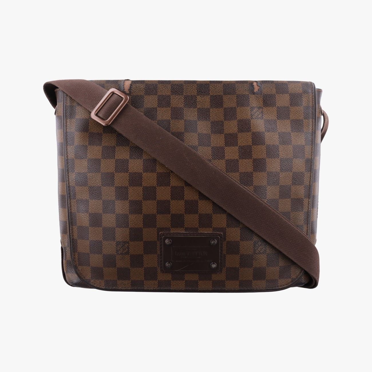 Louis Vuitton Brooklyn MM Ebene Damier Canvas Tote