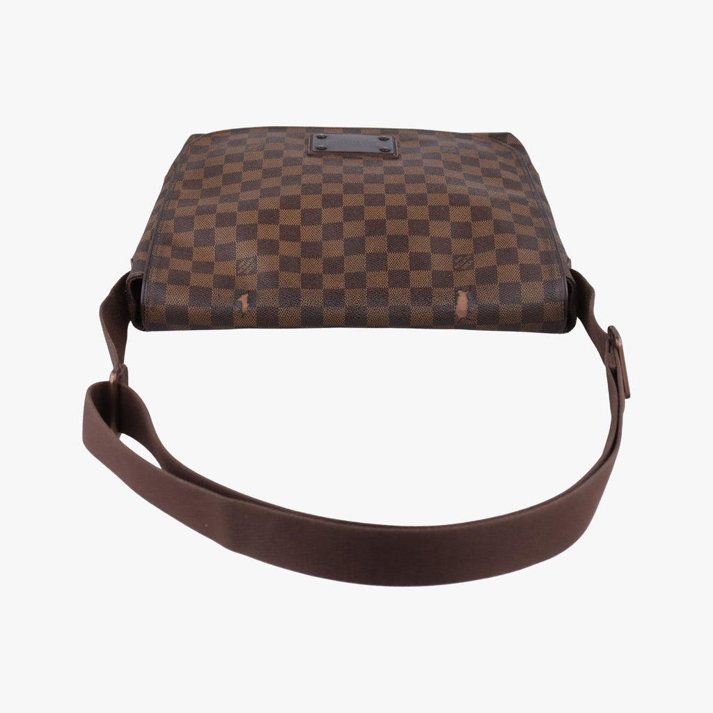 Louis Vuitton Brooklyn MM Ebene Damier Canvas Tote — view 8