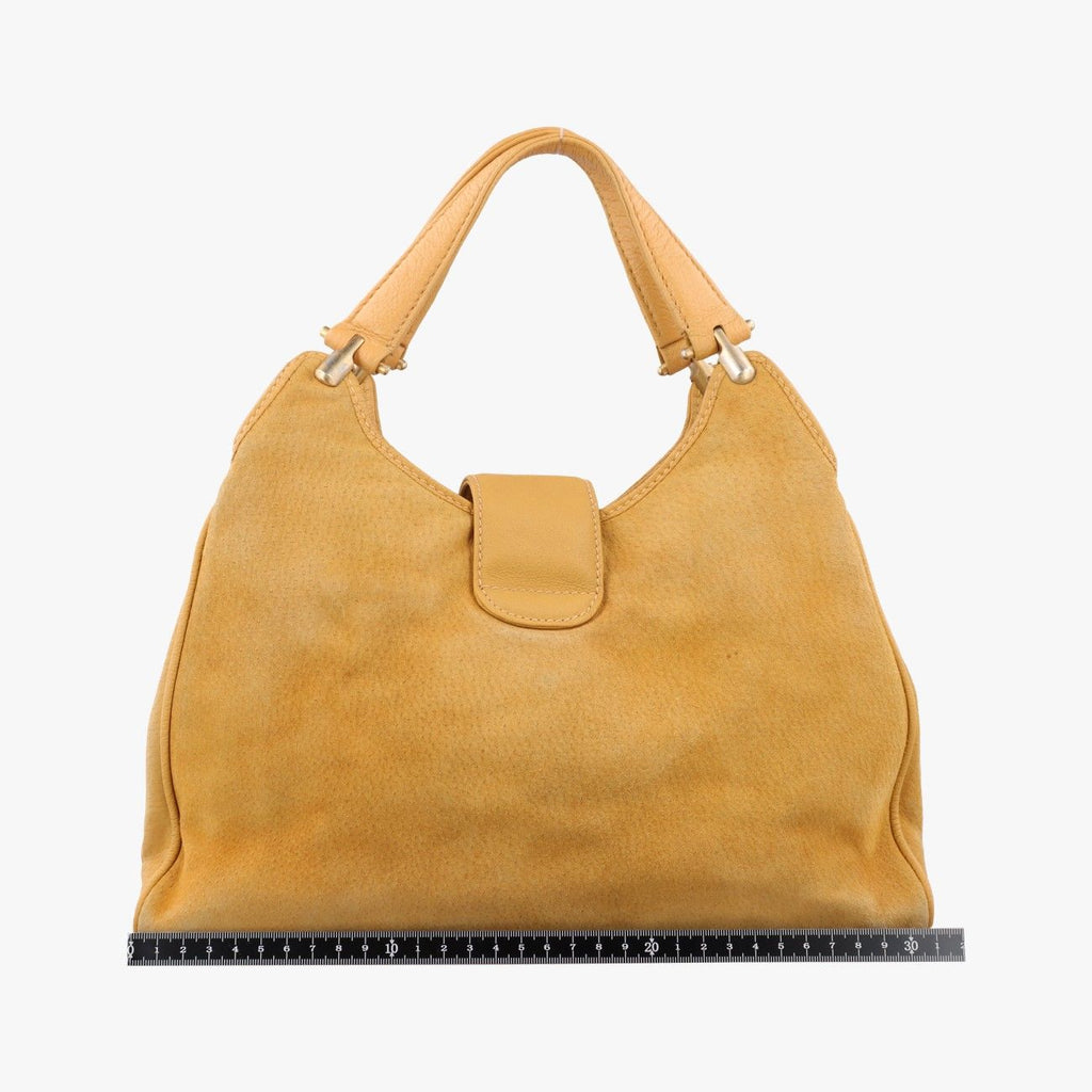 Gucci Stirrup Camel Suede Shoulder — view 2