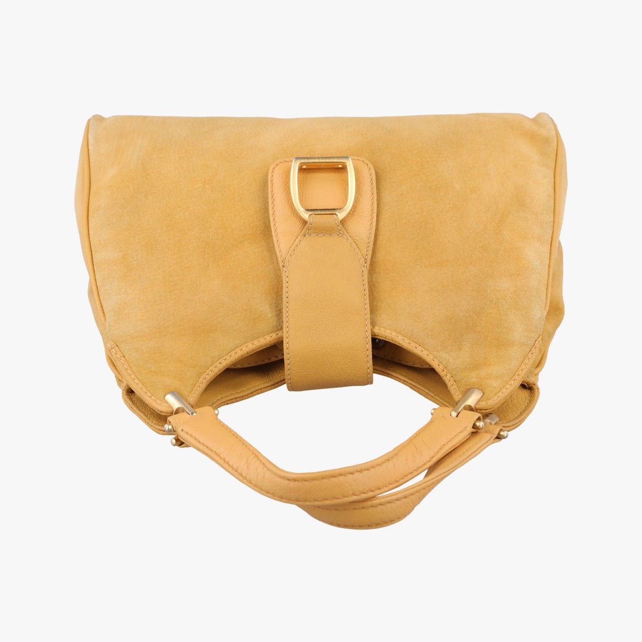 Gucci Stirrup Camel Suede Shoulder — view 8