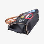Louis Vuitton World Tour City Steamer MM Black Multicolor Leather — view 5