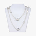 Hermes Farandole Chaine D'ancre Argente Silver Necklace