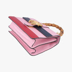 Gucci Dionysus Pink Navy Red Leather Shoulder — view 4