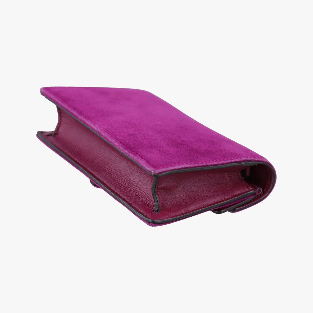 Gucci Dionysus Purple Velour Leather Shoulder — view 6