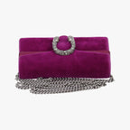 Gucci Dionysus Purple Velour Leather Shoulder — view 8
