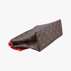 Louis Vuitton Saint Michel Monogram Brown Coquelicot Canvas Epi Shoulder — view 7
