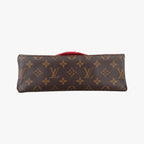 Louis Vuitton Saint Michel Monogram Brown Coquelicot Canvas Epi Shoulder — view 3