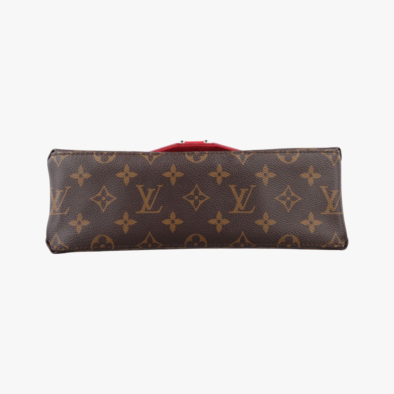 Louis Vuitton Saint Michel Monogram Brown Coquelicot Canvas Epi Shoulder — view 3