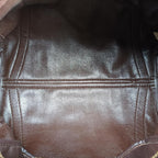 Dior Trotter Brown Canvas Leather Handbag — view 9
