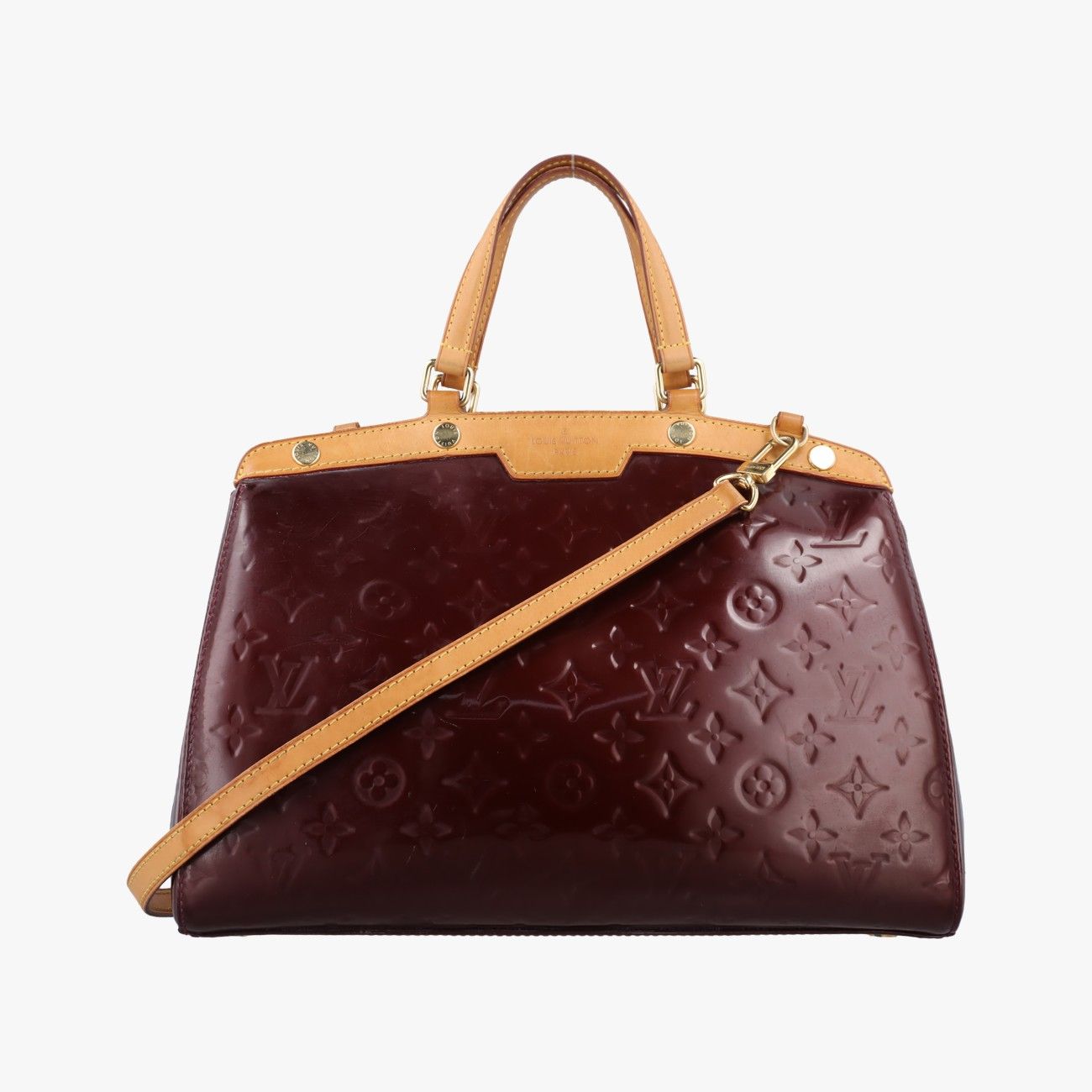 Louis Vuitton Blair MM Amarante Vernis Shoulder