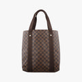 Louis Vuitton Cabas Beaubourg Ebene Damier Canvas Handbag