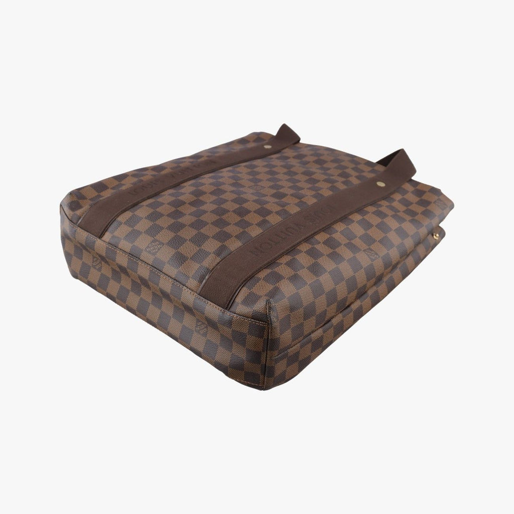 Louis Vuitton Cabas Beaubourg Ebene Damier Canvas Handbag — view 6