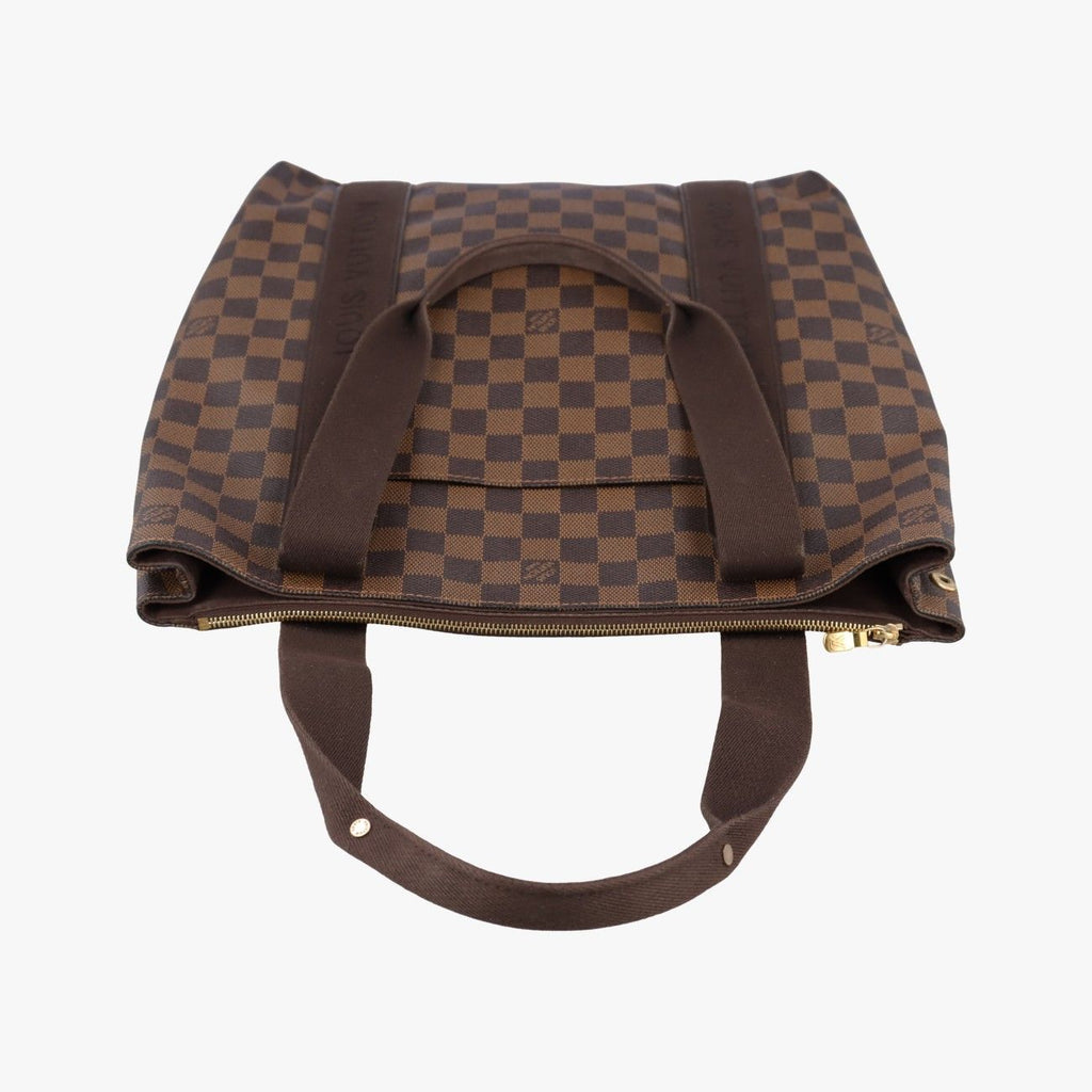 Louis Vuitton Cabas Beaubourg Ebene Damier Canvas Handbag — view 8