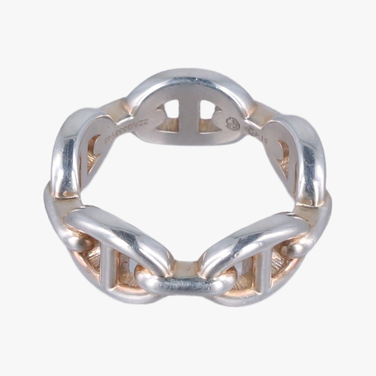 Hermes Chain D'ancre Enchainee Silver — view 2