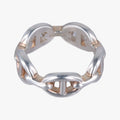 Hermes Chain D'ancre Enchainee Silver