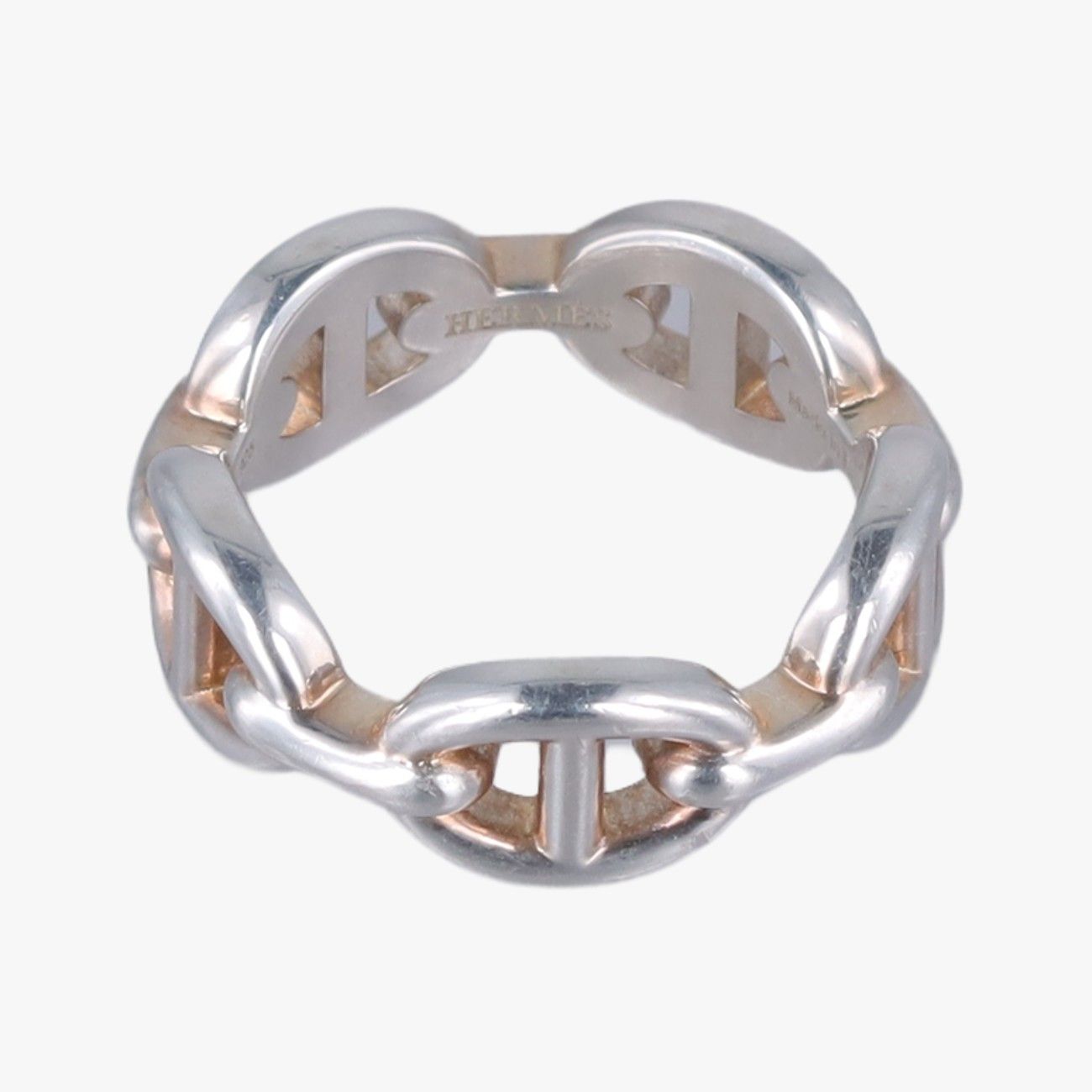 Hermes Chain D'ancre Enchainee Silver