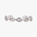 Hermes Chaine D'ancre Ancene Silver Bracelet
