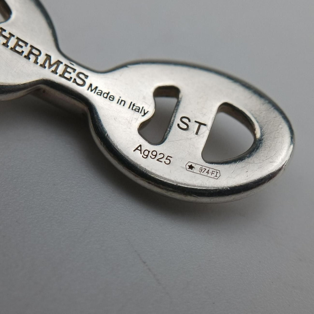 Hermes Chaine D'ancre Ancene Silver Bracelet — view 6