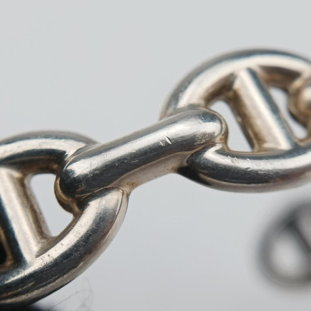 Hermes Chaine D'ancre Ancene Silver Bracelet — view 8
