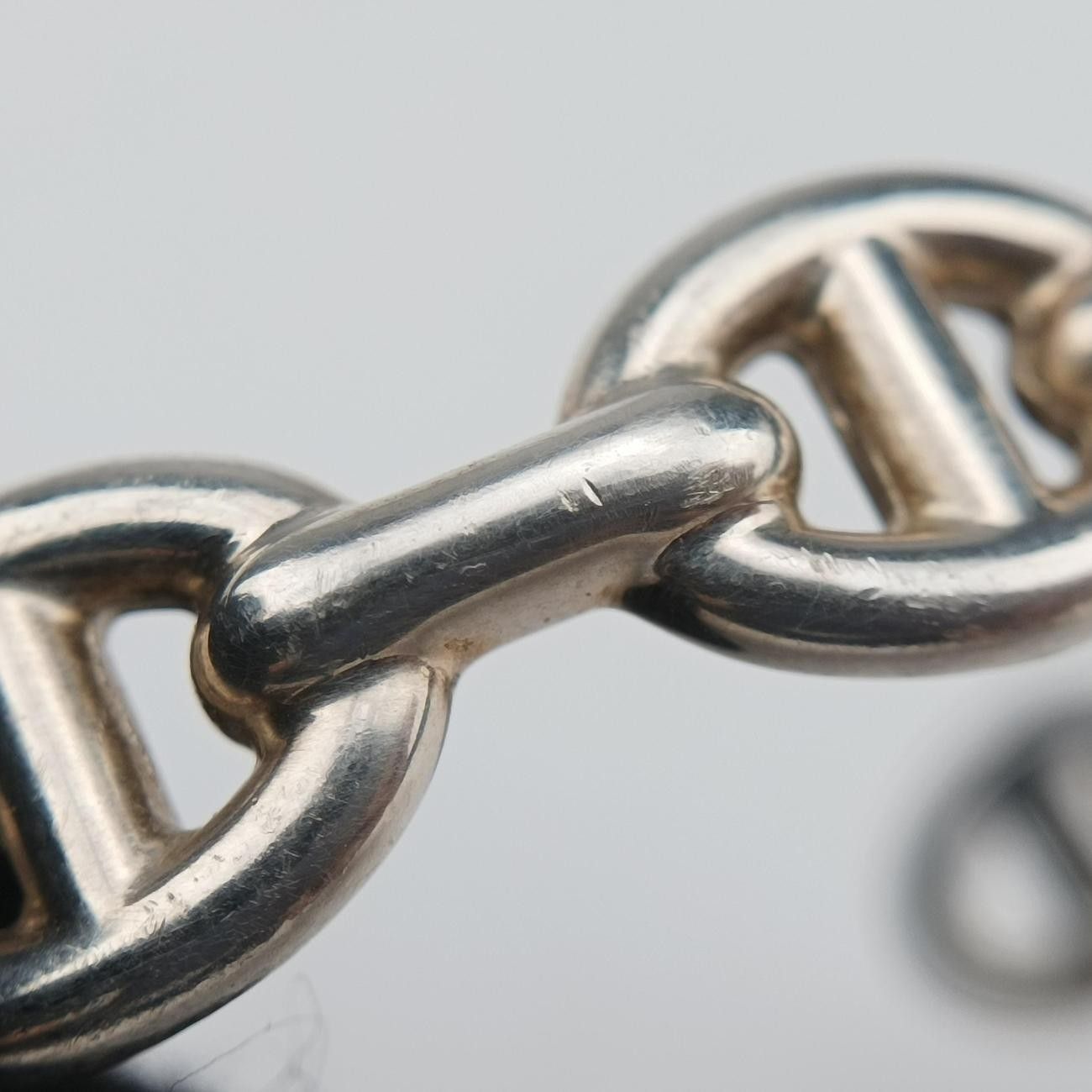 Hermes Chaine D'ancre Ancene Silver Bracelet — view 8