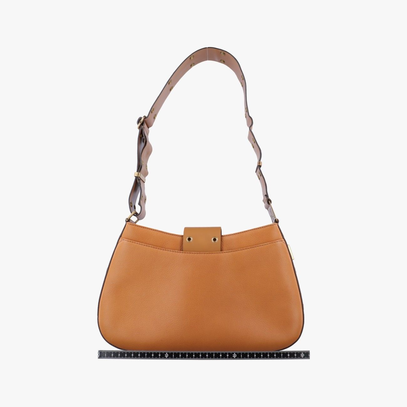 Dior Street Chic Columbus Brown Leather Shoulder — view 2