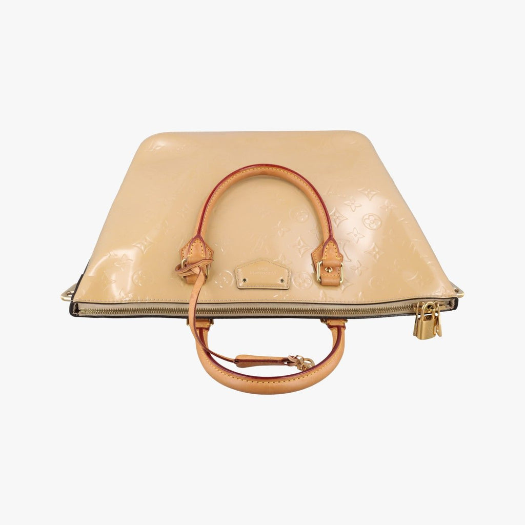 Louis Vuitton Montebello MM Dune Monogram Vernis Shoulder — view 8