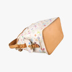 Louis Vuitton Petit Noe Blanc Monogram Multicolor — view 7