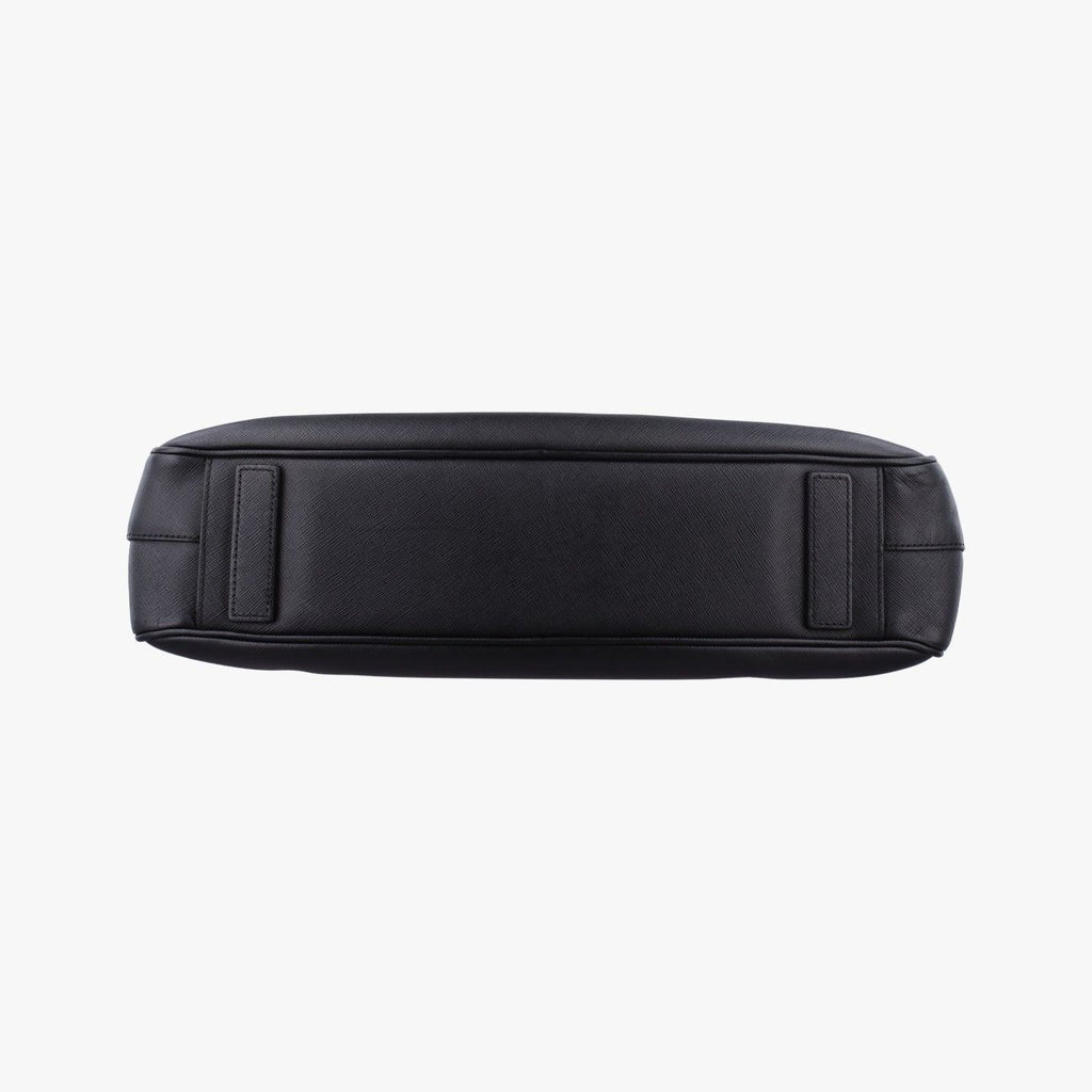 Prada Business Briefcase Black Saffiano Leather — view 3