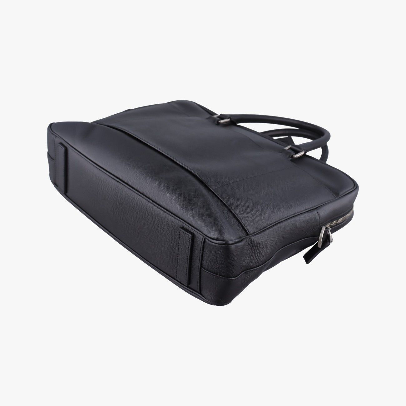 Prada Business Briefcase Black Saffiano Leather — view 6
