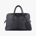 Prada Business Briefcase Black Saffiano Leather