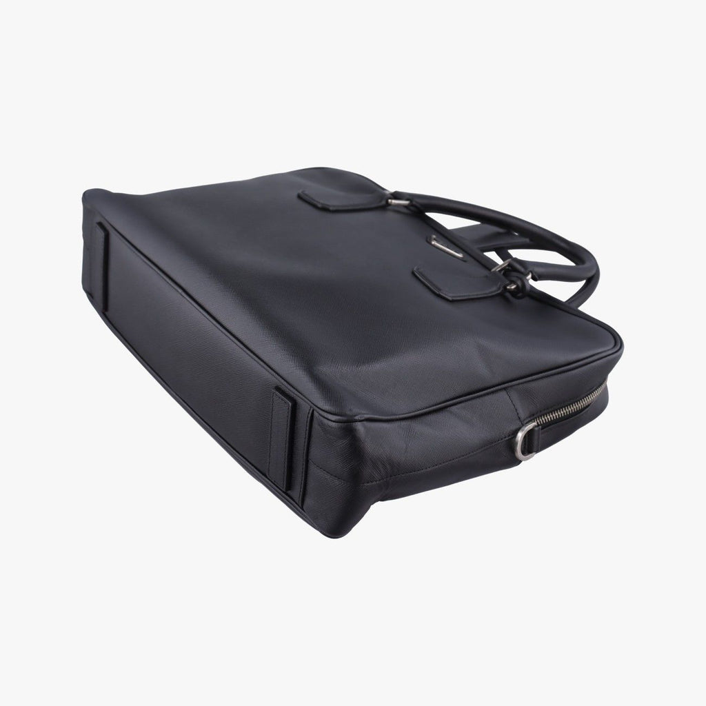 Prada Business Briefcase Black Saffiano Leather — view 4