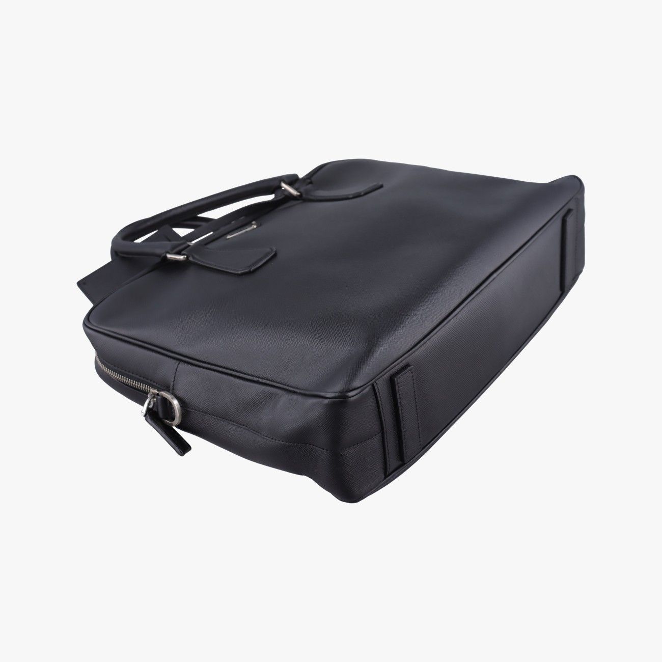 Prada Business Briefcase Black Saffiano Leather — view 5