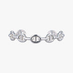 Hermes Chaine D'ancre Ancene Silver Bracelet